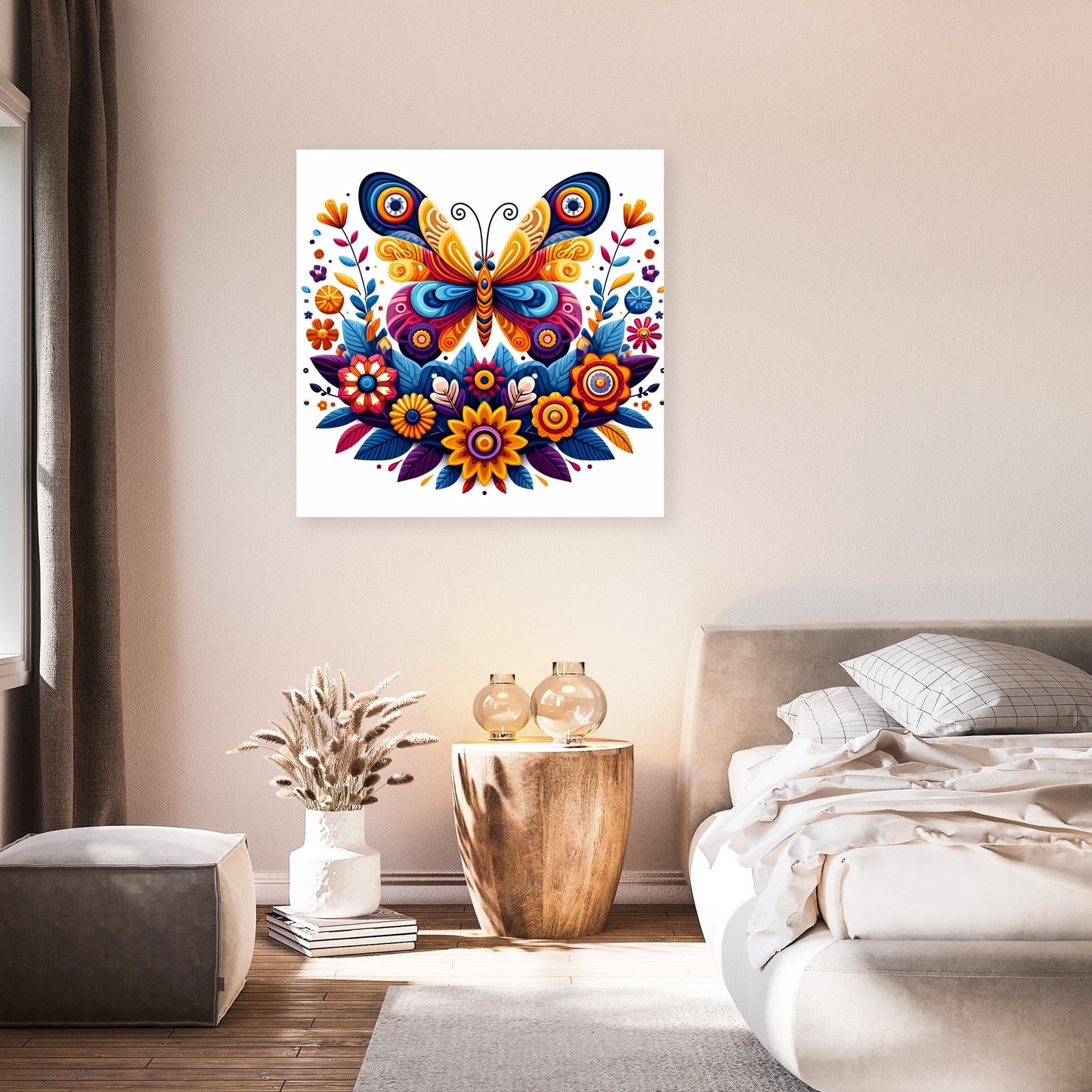 Butterfly Garden Canvas
