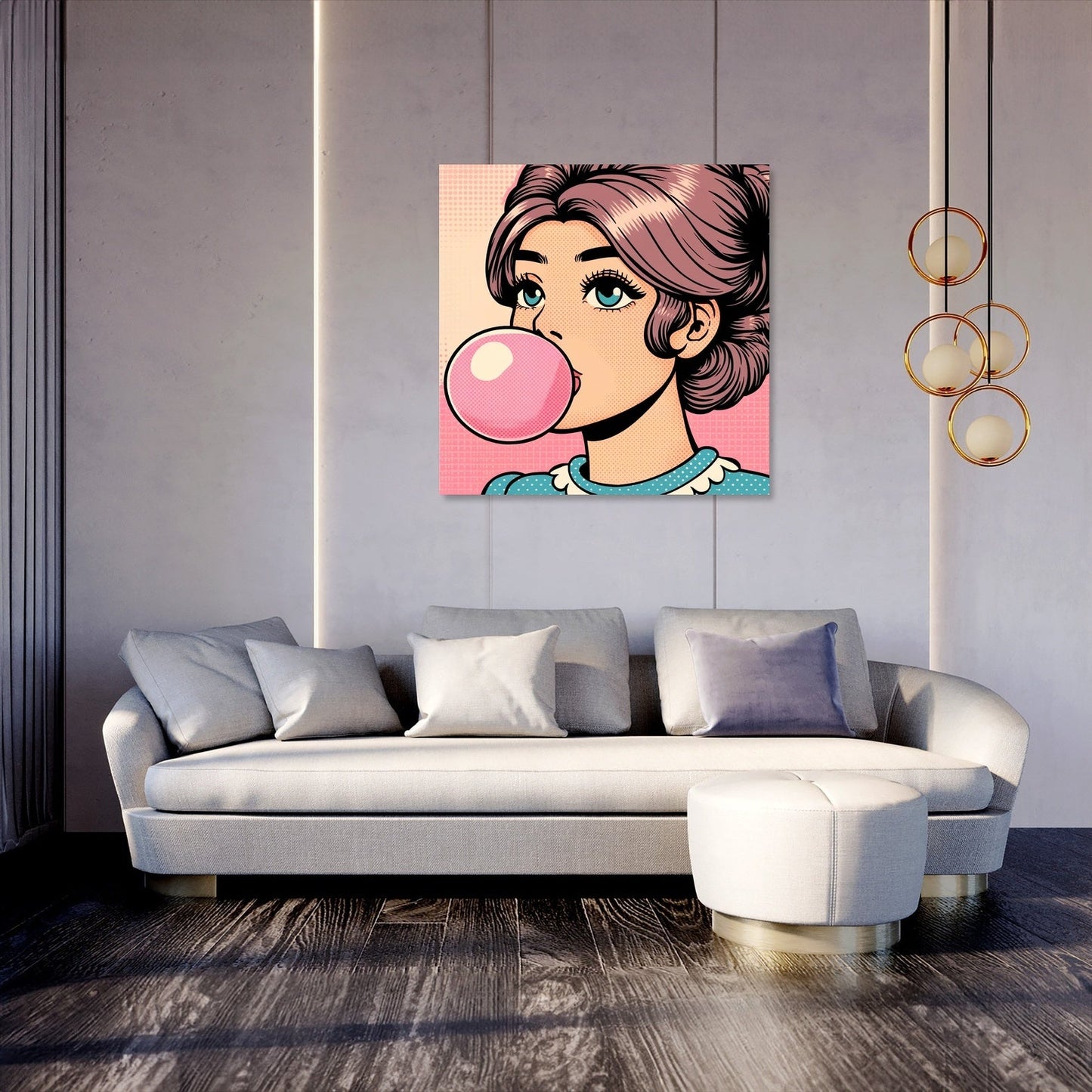 Bubble Pop Canvas