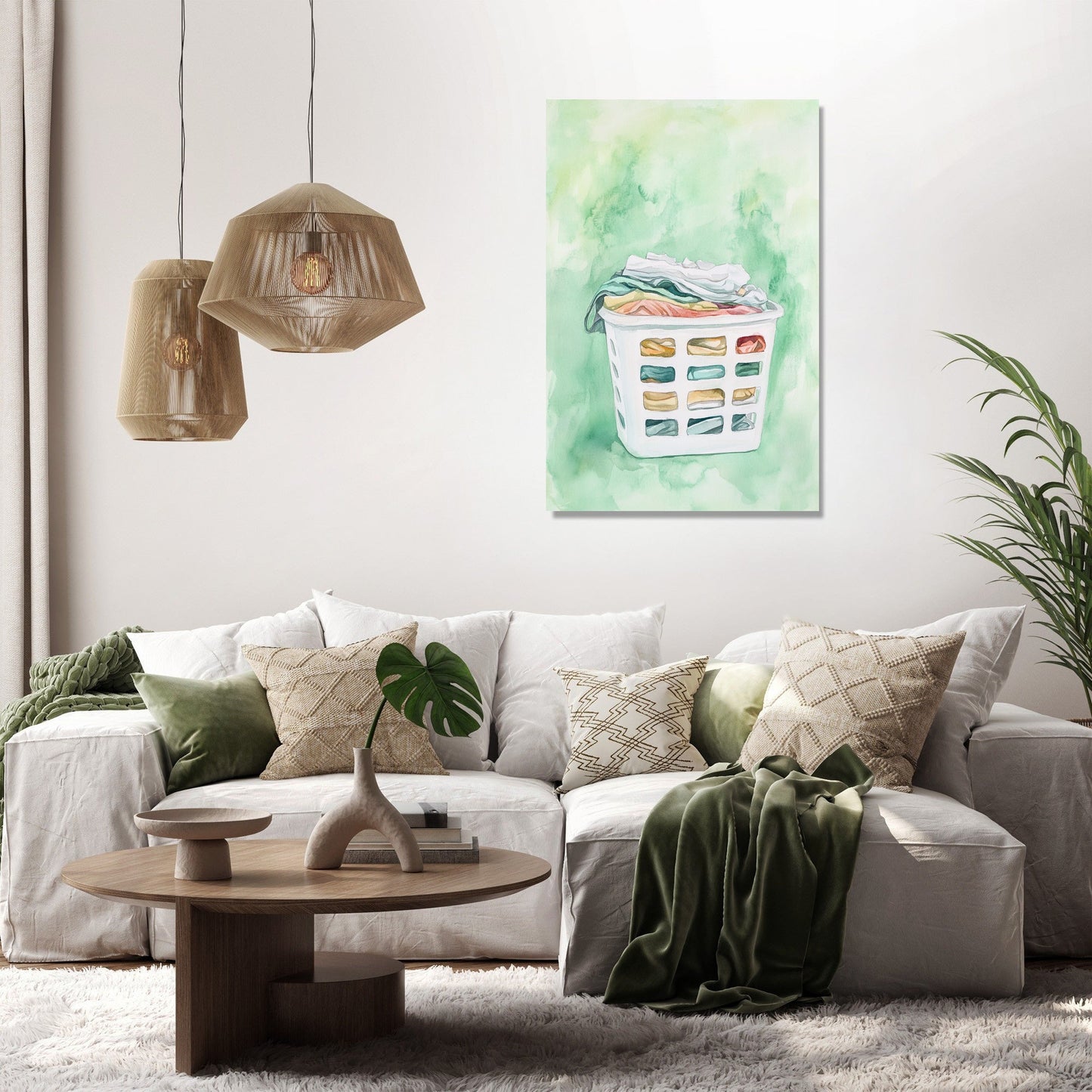 Laundry Basket Canvas