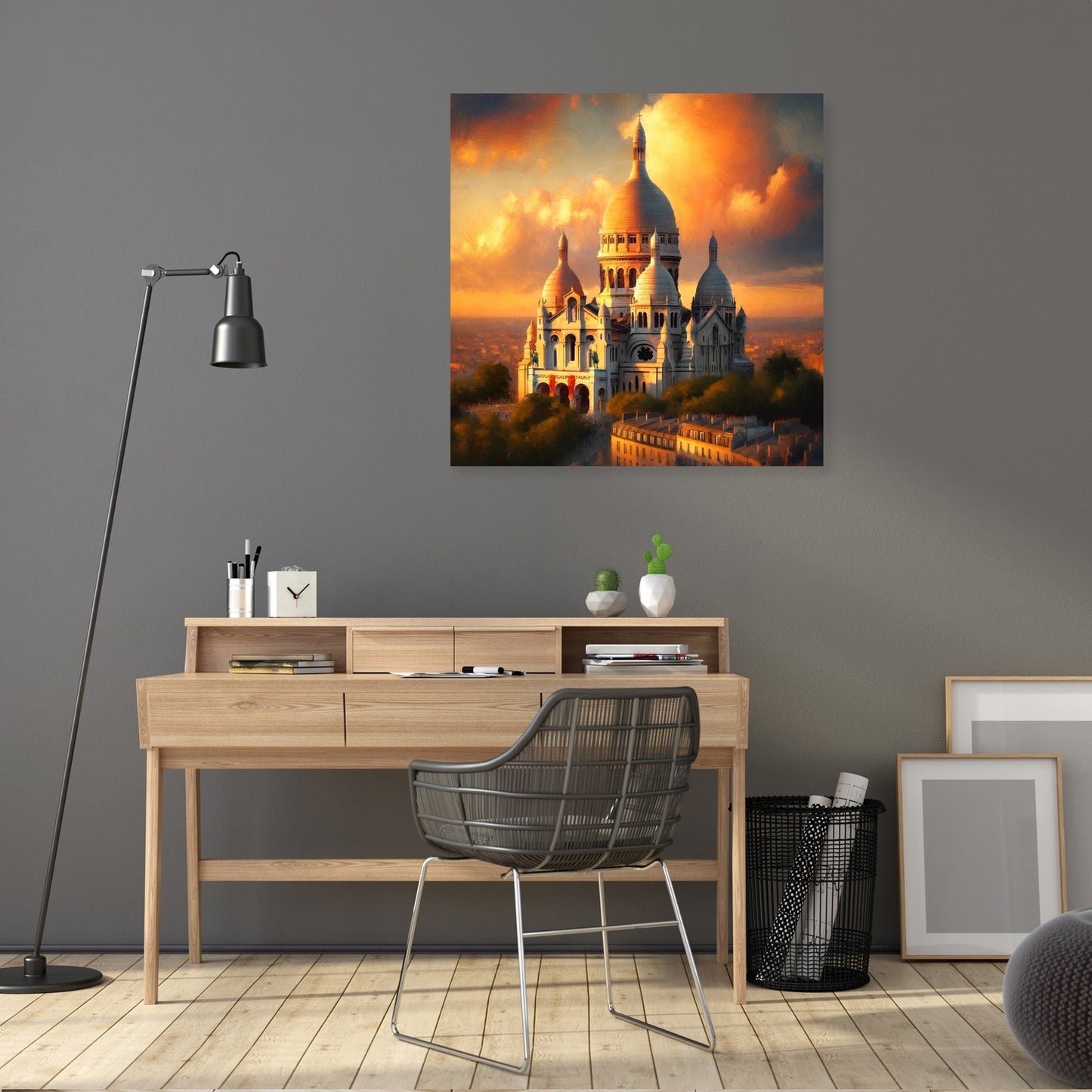 Radiance of Paris Sacré-Cœur Canvas