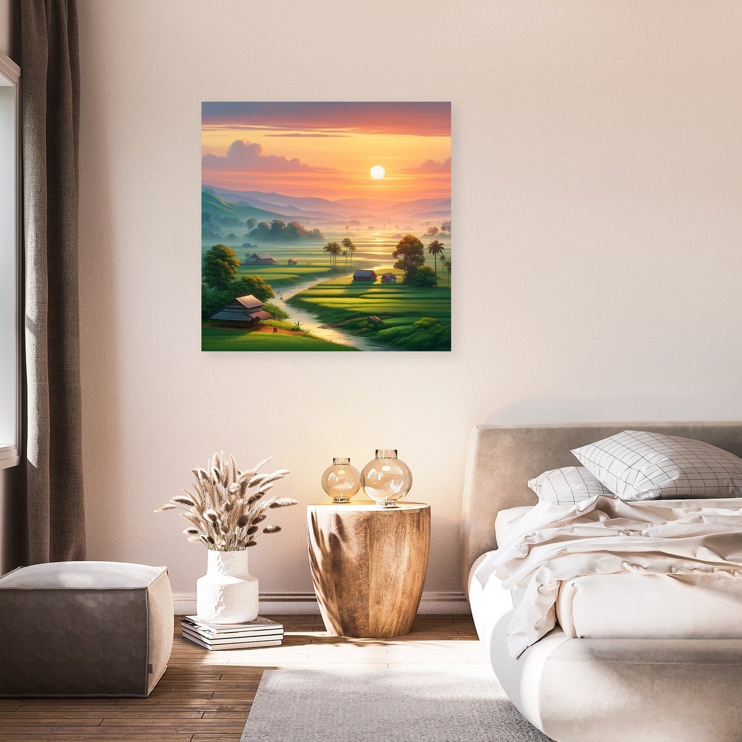 Dawn in Bangladesh Canvas