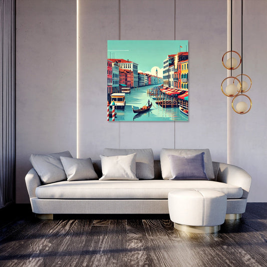 Venetian Vivid Canvas