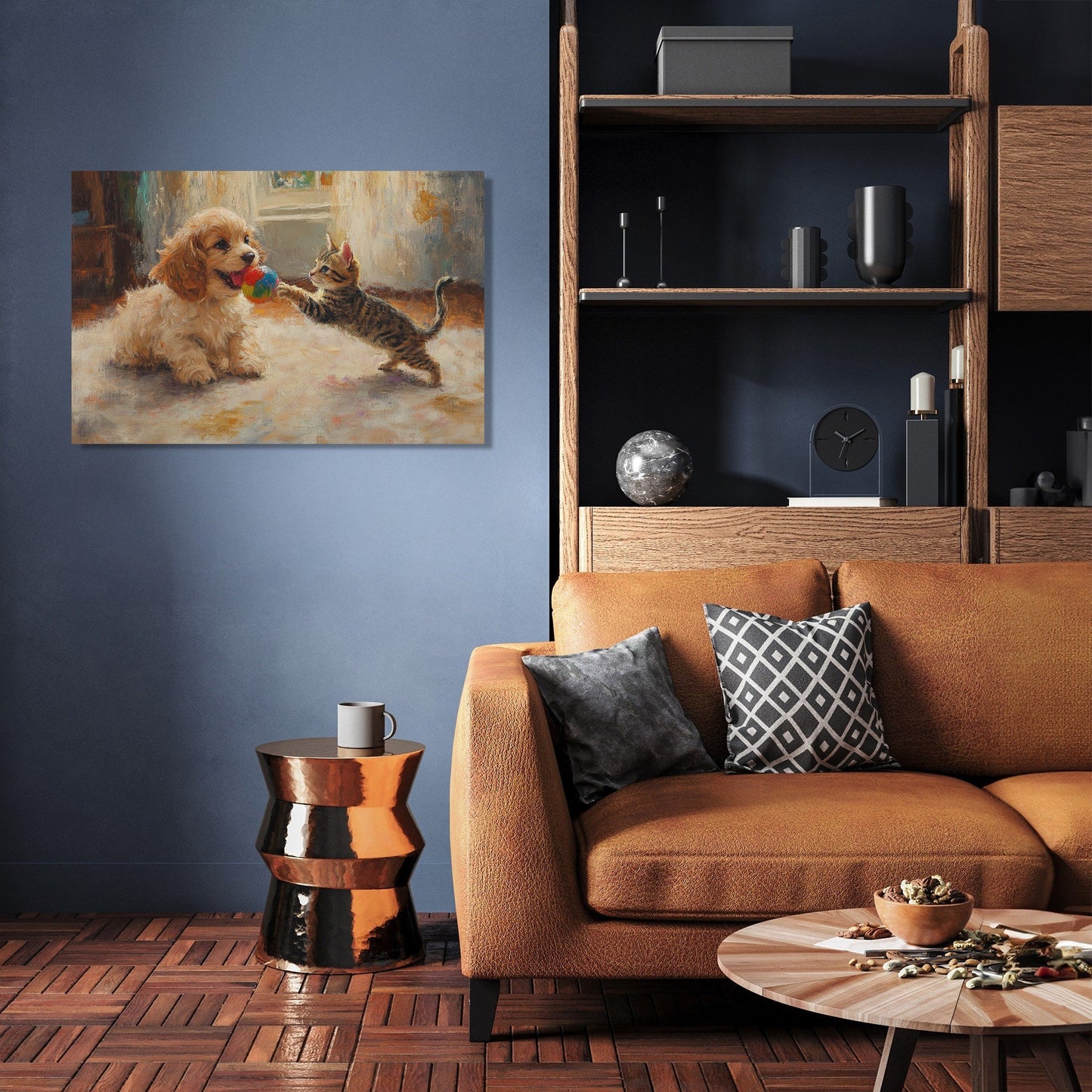 Pet Playful Moments Canvas