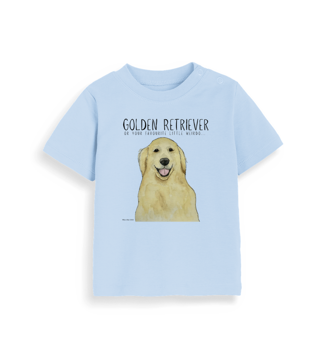 Golden Retriever Baby T-Shirt: For the Cutest Little Weirdos!