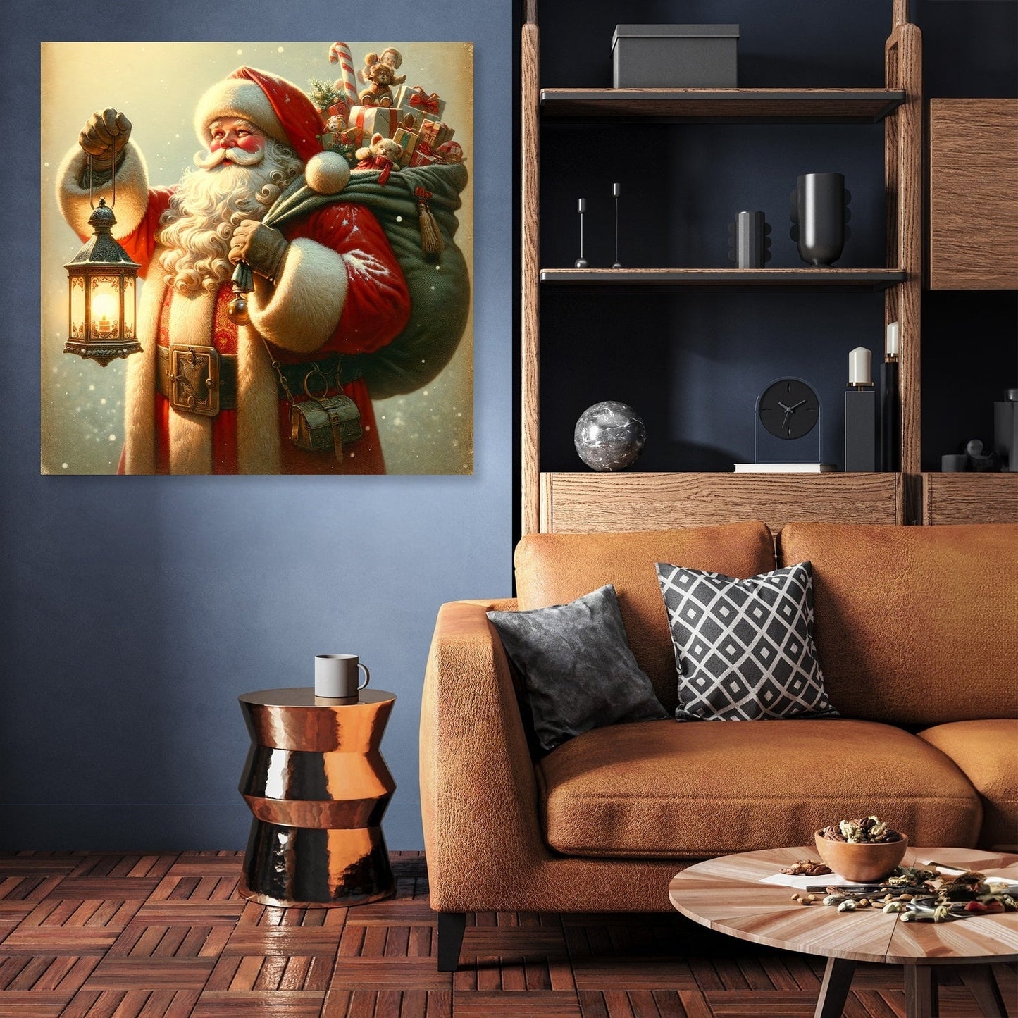 Vintage Holiday Cheer Canvas