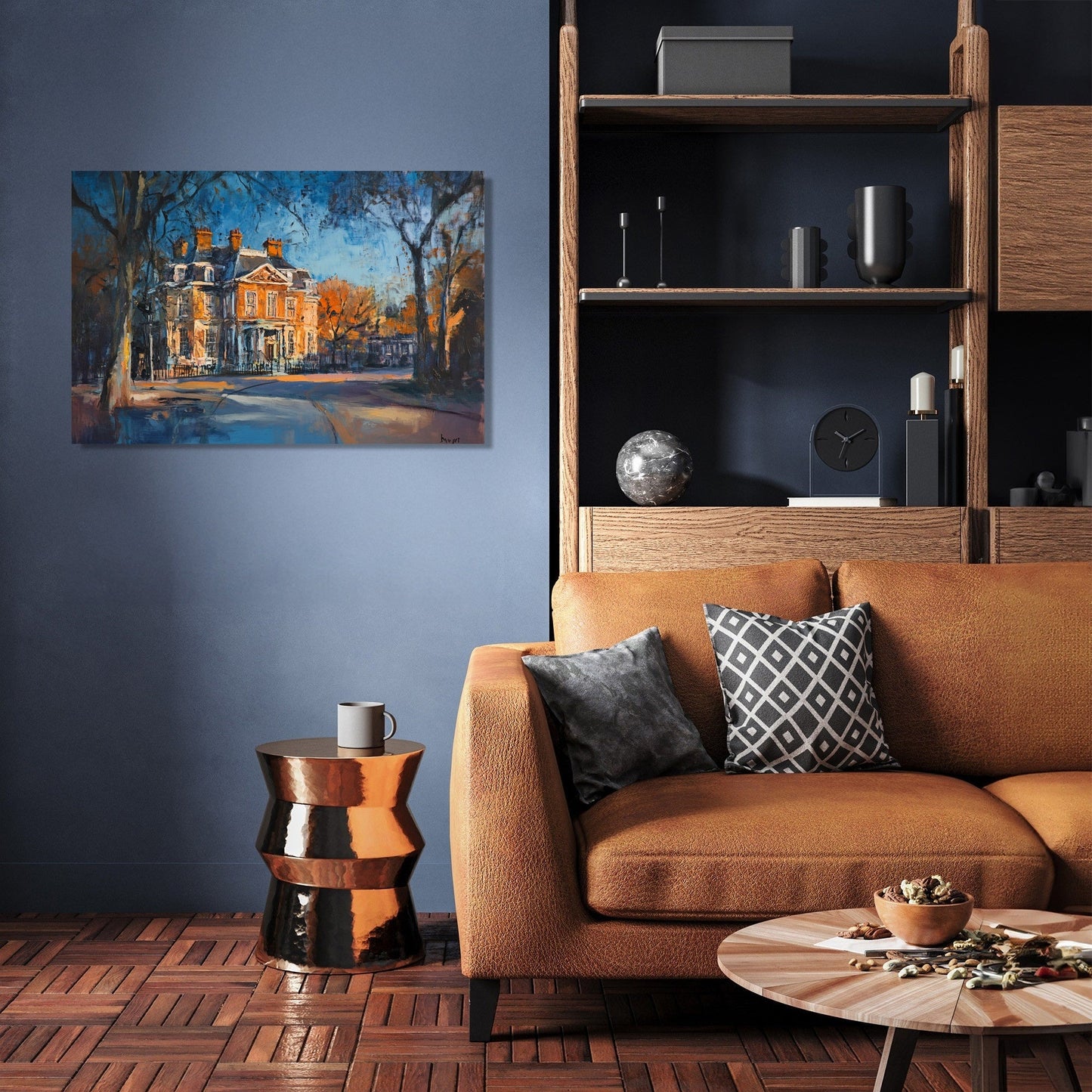 Southampton's Mansion Canvas