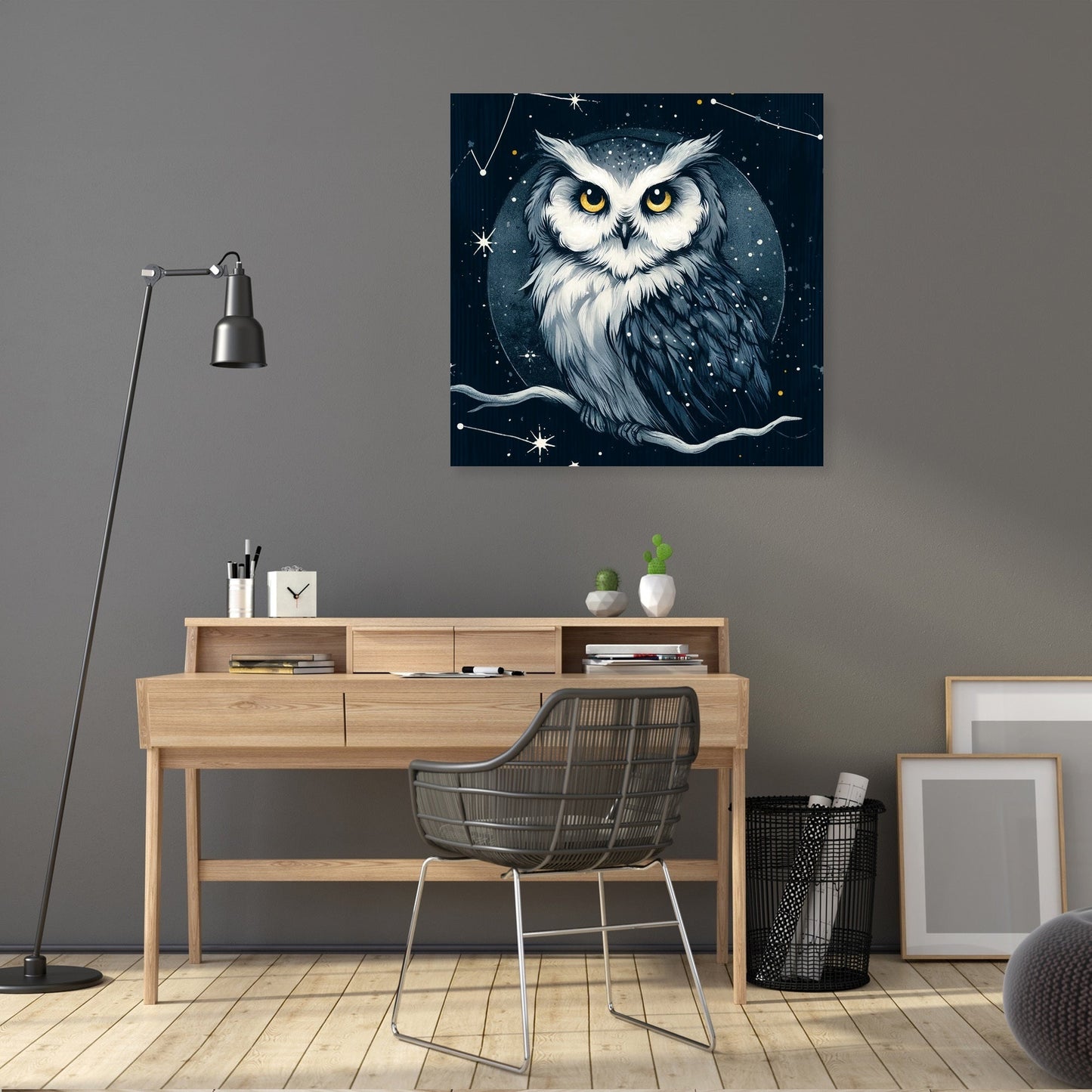 Mystical Owl Canvas