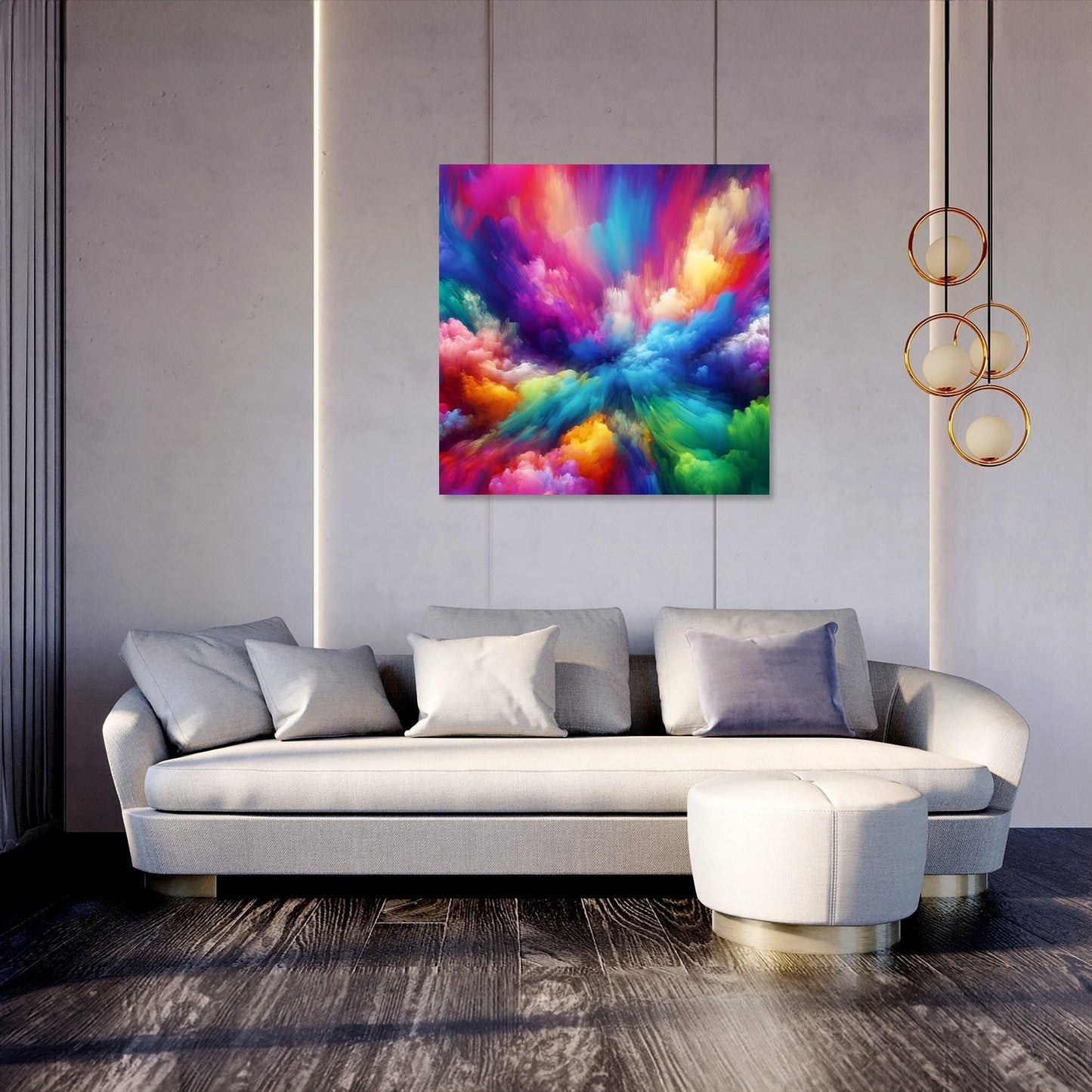 Serene Vibrance Canvas