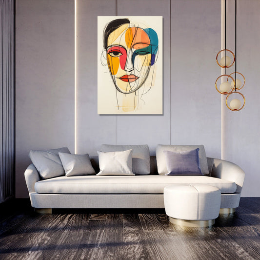 Curved Expressions Canvas