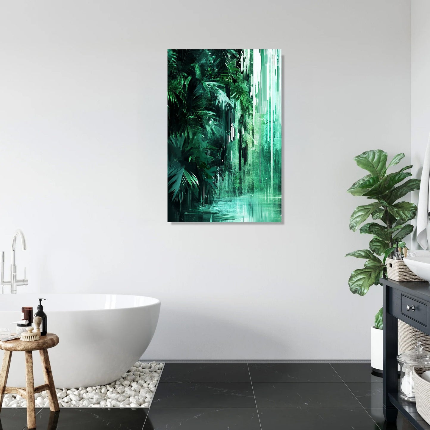 Tropical Rain Canvas