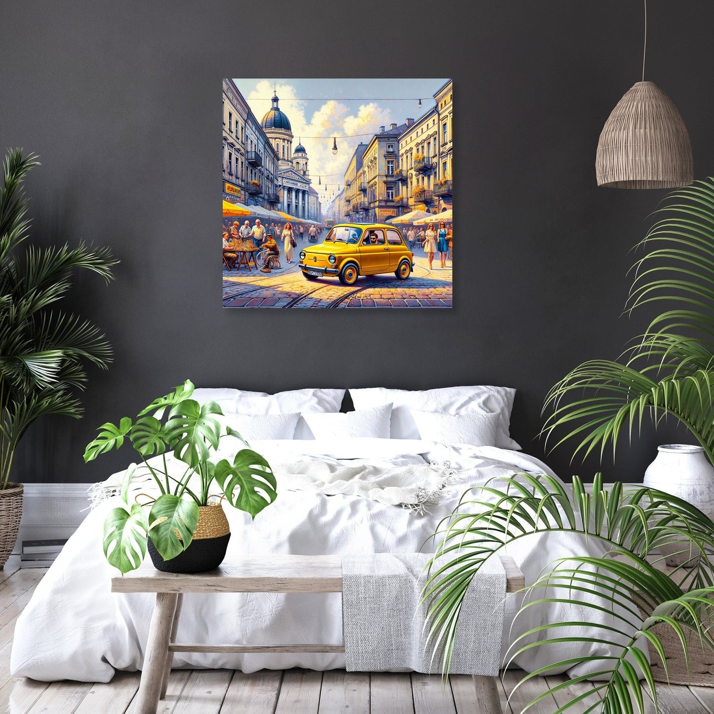Sunshine Stroll Canvas