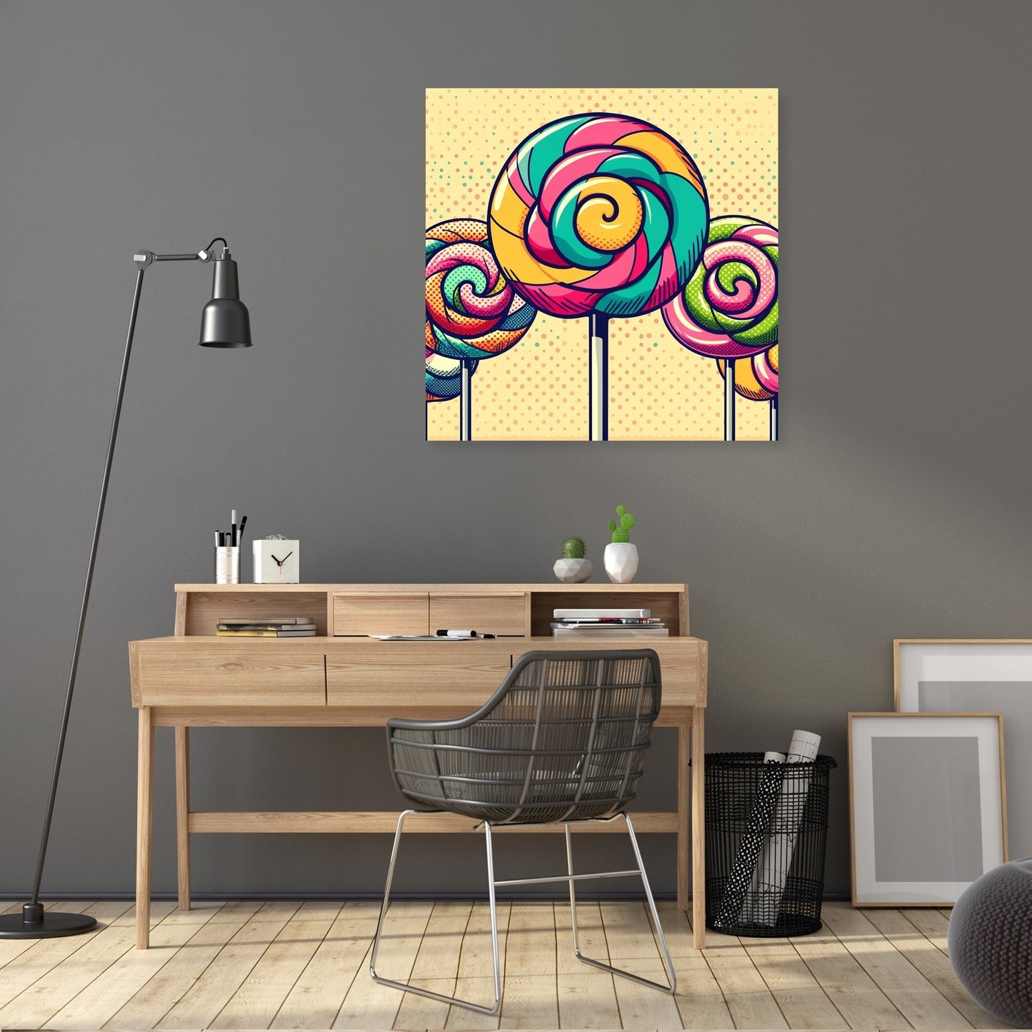 Lollipop Pop Canvas