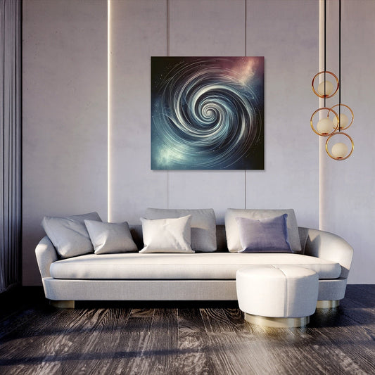Celestial Spiral Canvas