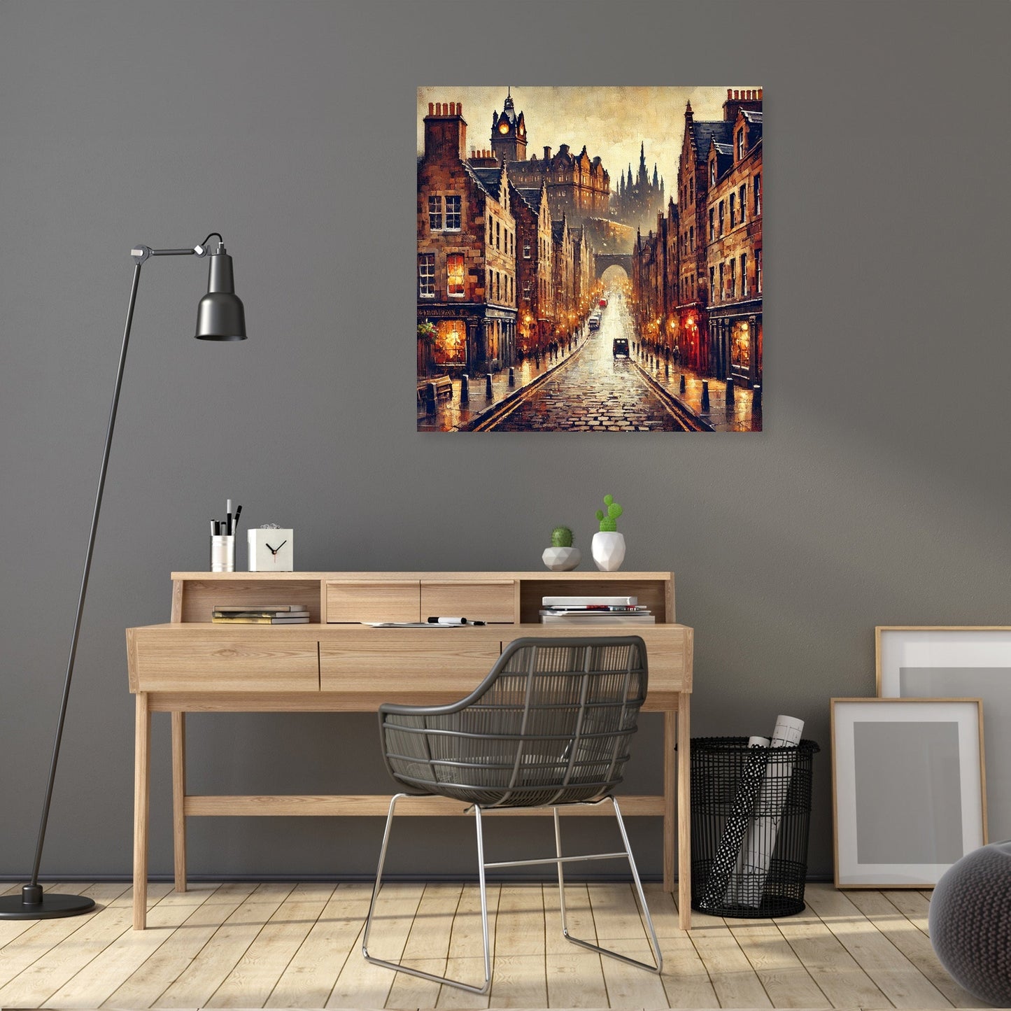 Edinburgh Evening Canvas