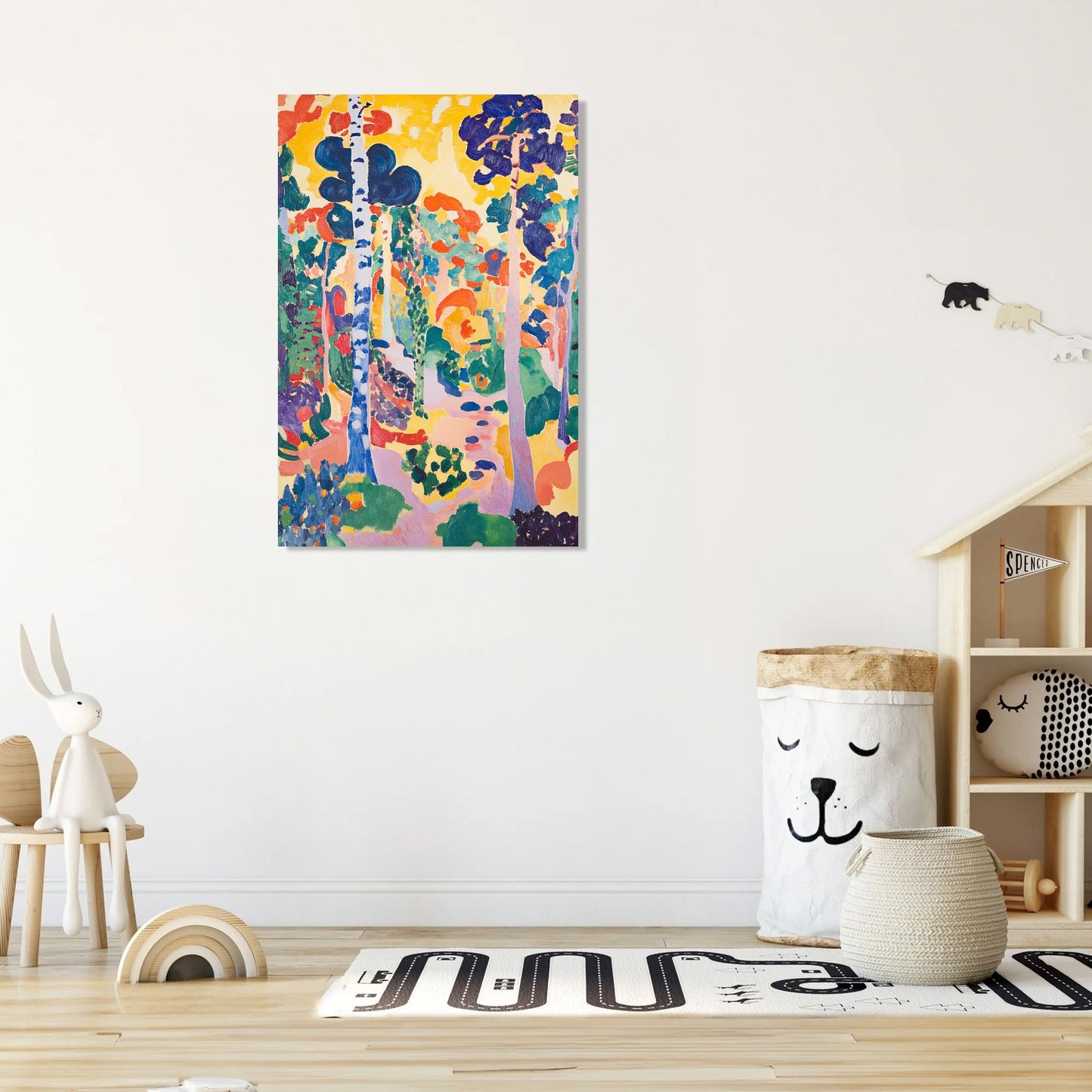 Smiling Forest Canvas