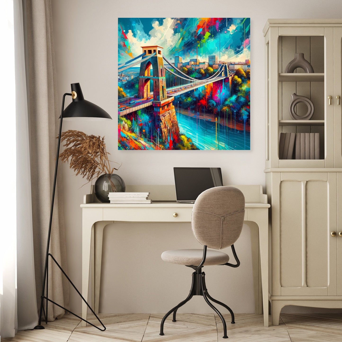 Bristol Clifton Bridge Vitality Canvas