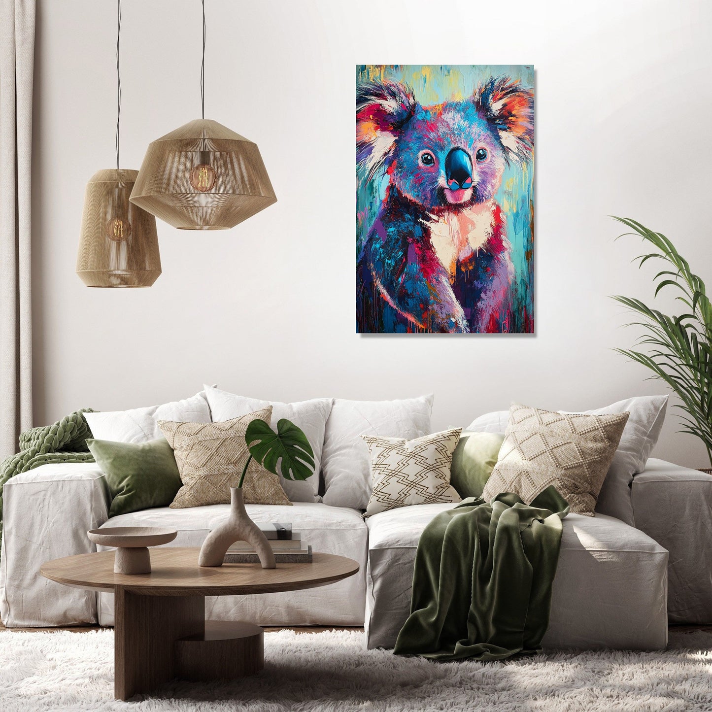 Koala Dreaming Canvas
