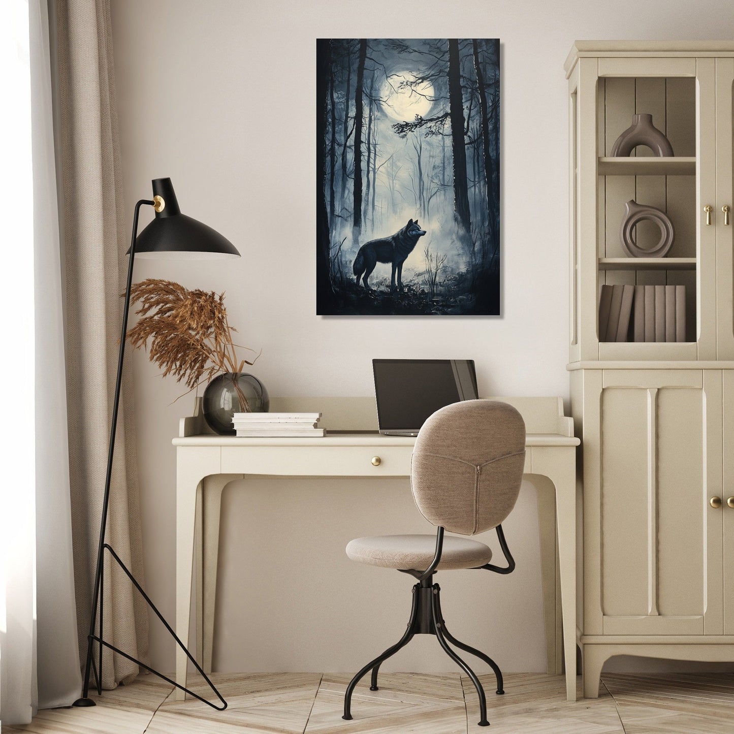 Lunar Serenade Canvas