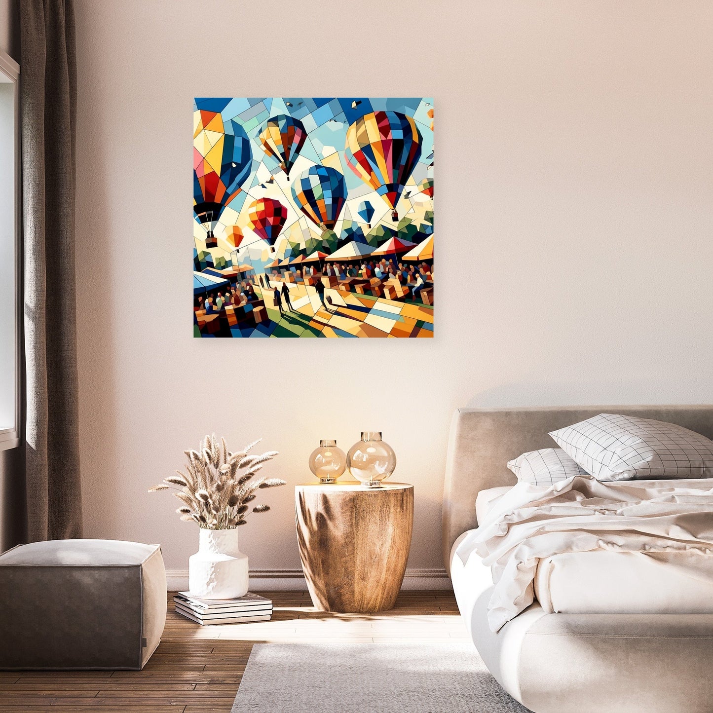 Festival of Shapes Canvas