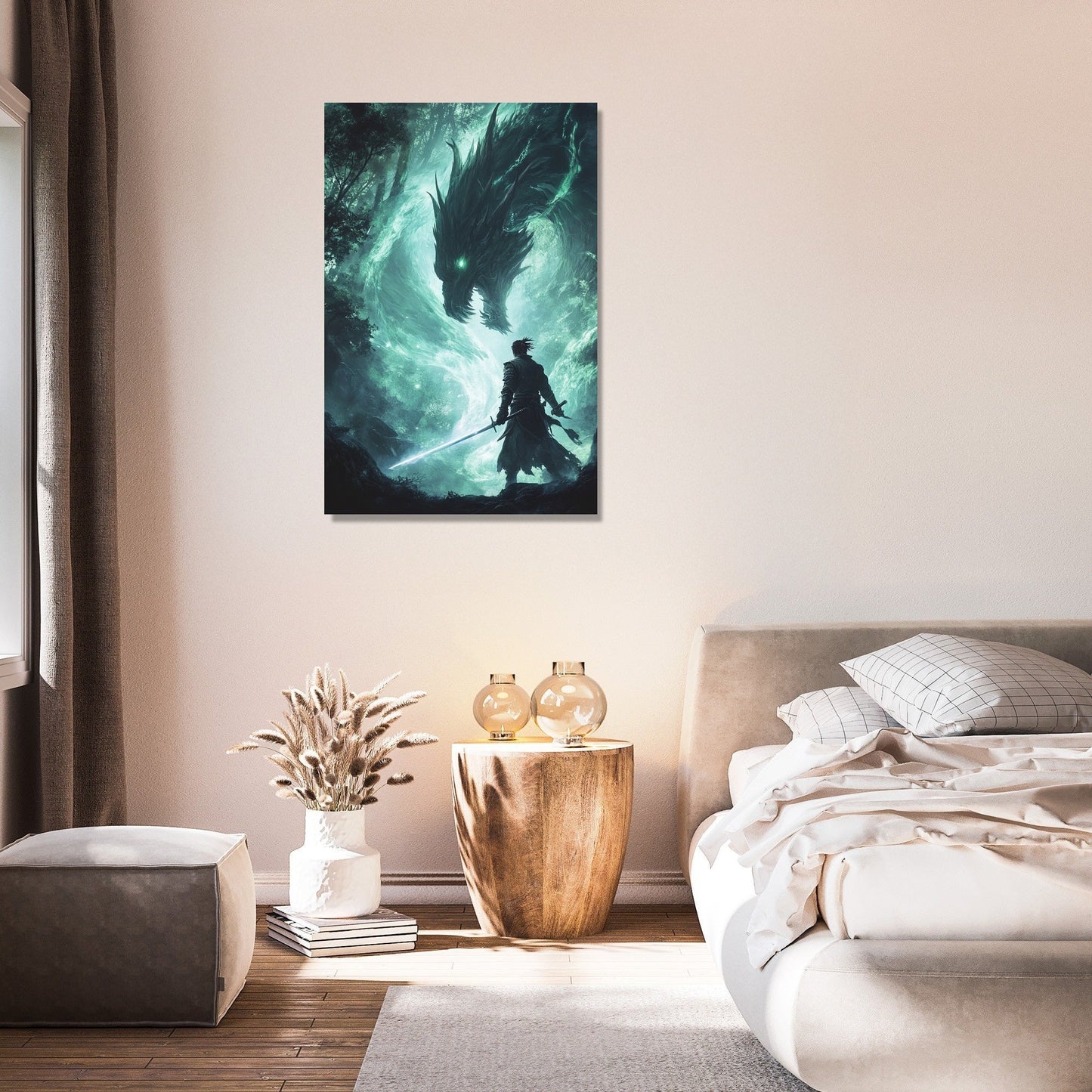Mystic Duel Forest Canvas