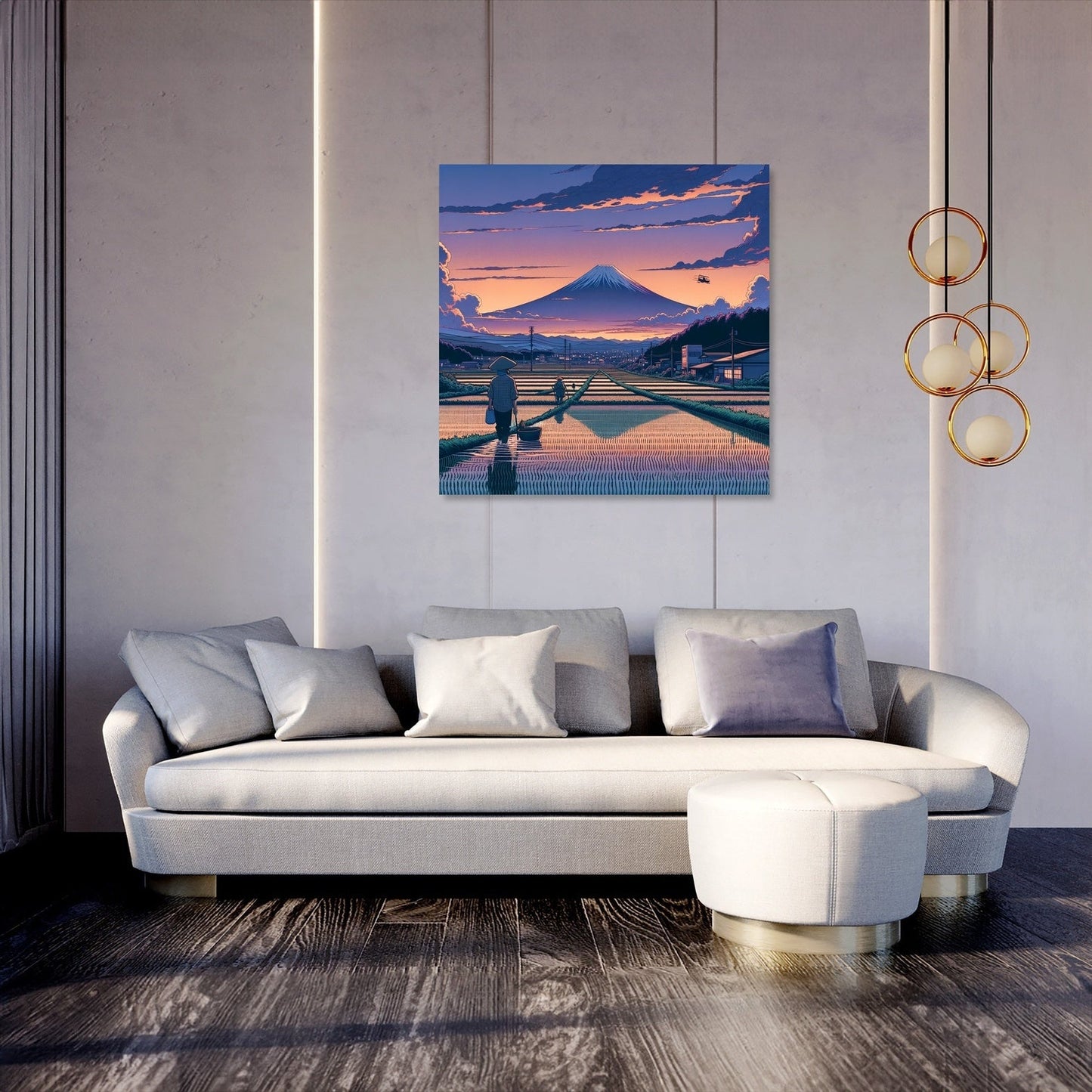 Twilight Harvest Canvas