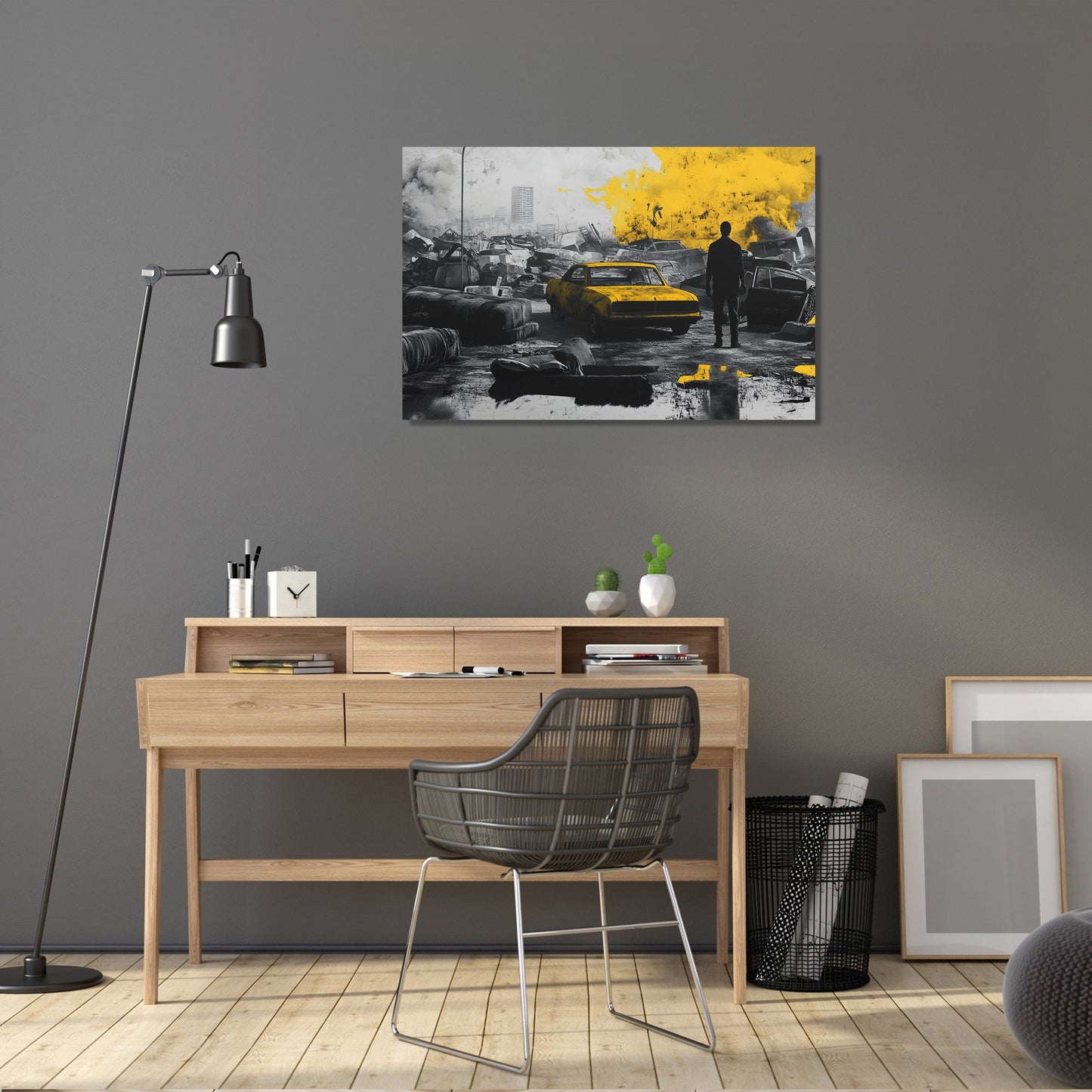 Absurd Silhouettes Canvas