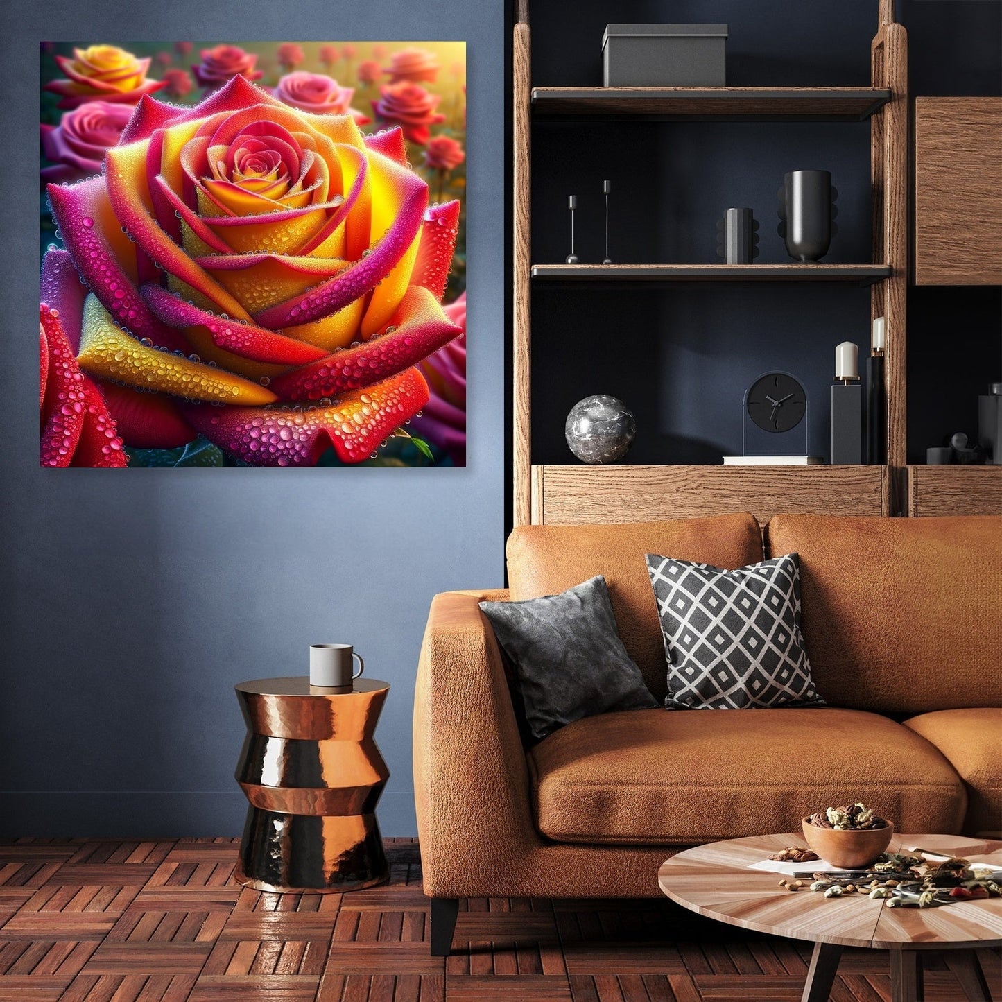 Realism Rose Dew Canvas