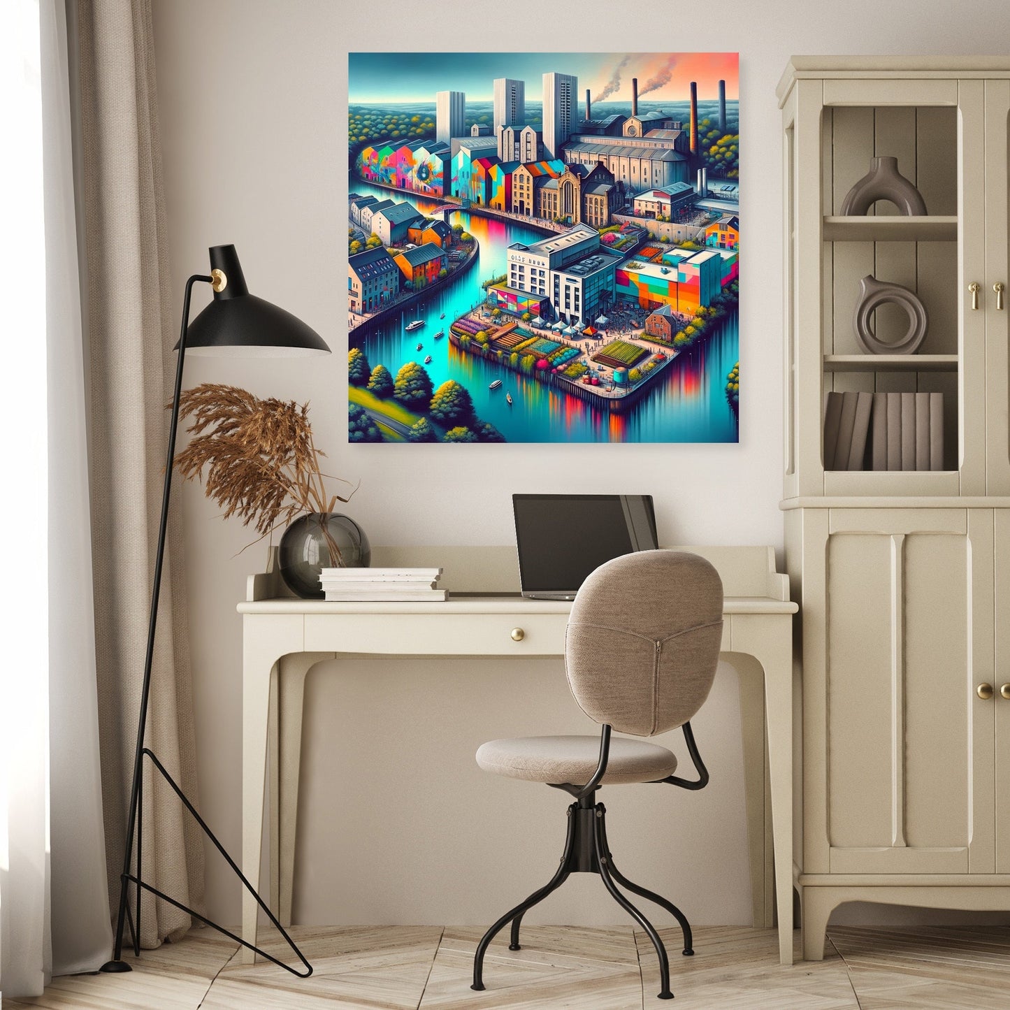 Newcastle Ouseburn Valley Creative Fusion Canvas