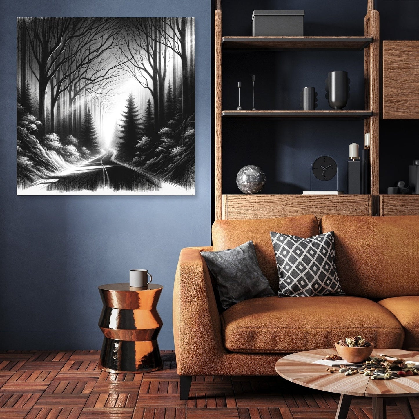 Forest Shadows Canvas
