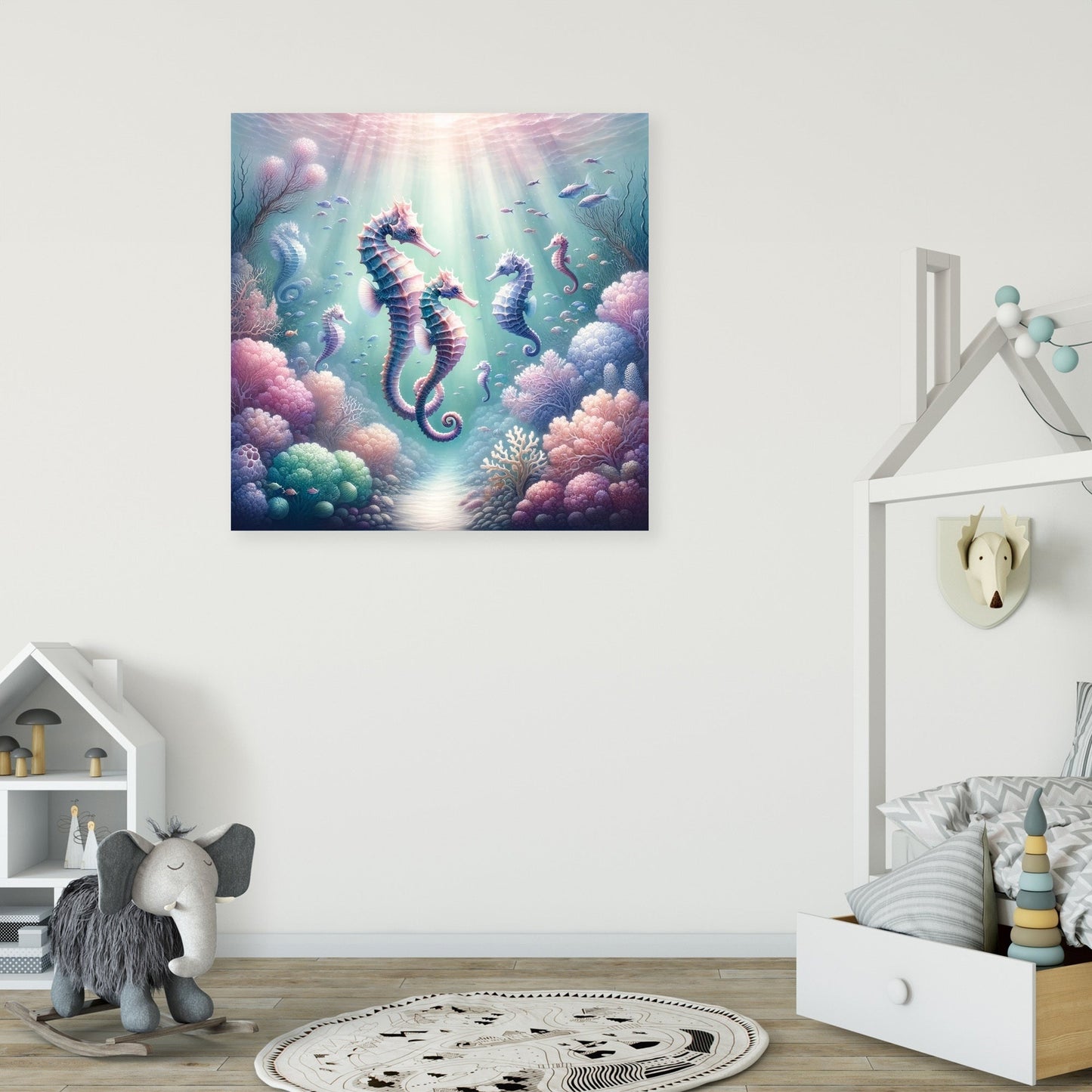 Seahorse Reef Canvas