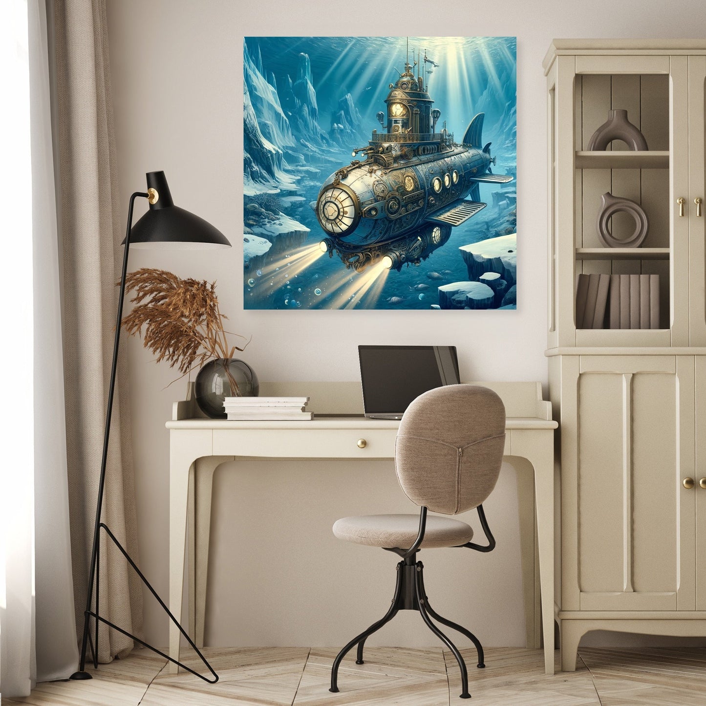 Victorian Depths Canvas