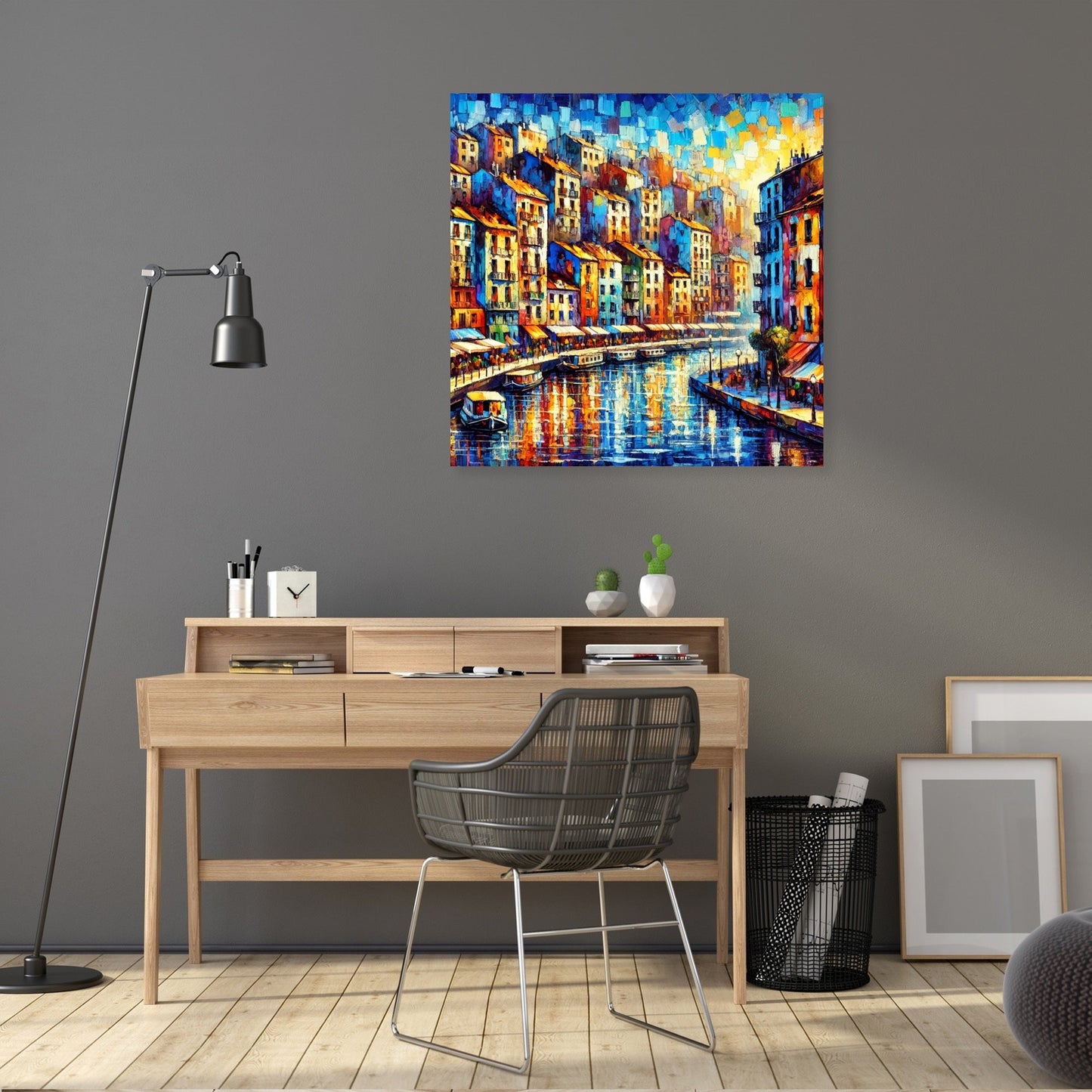 Riverfront Harmony Canvas