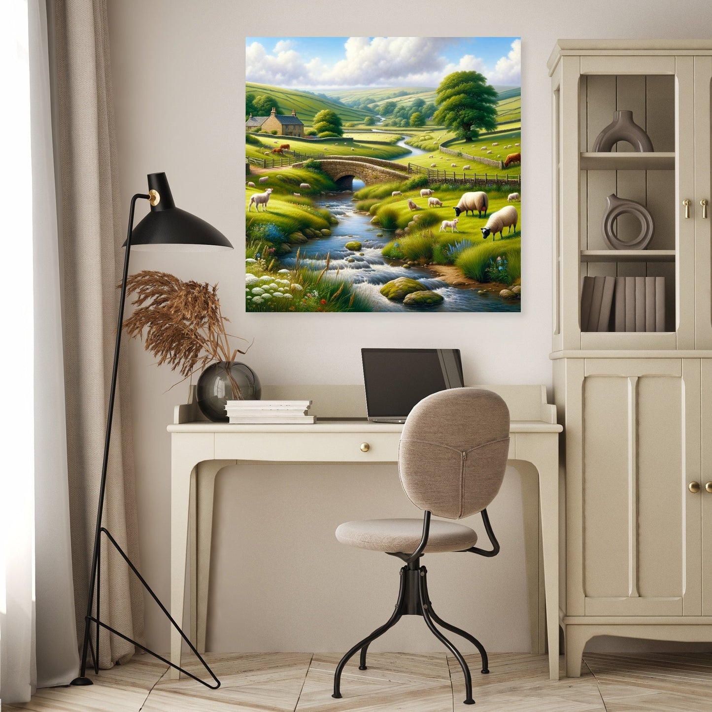 Pastoral Countryside Canvas