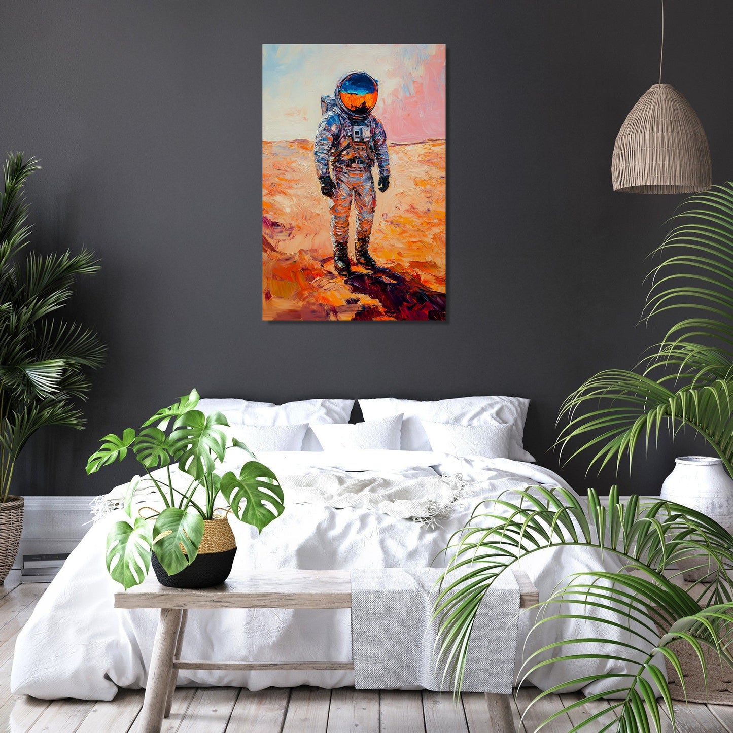 Martian Explorer Canvas