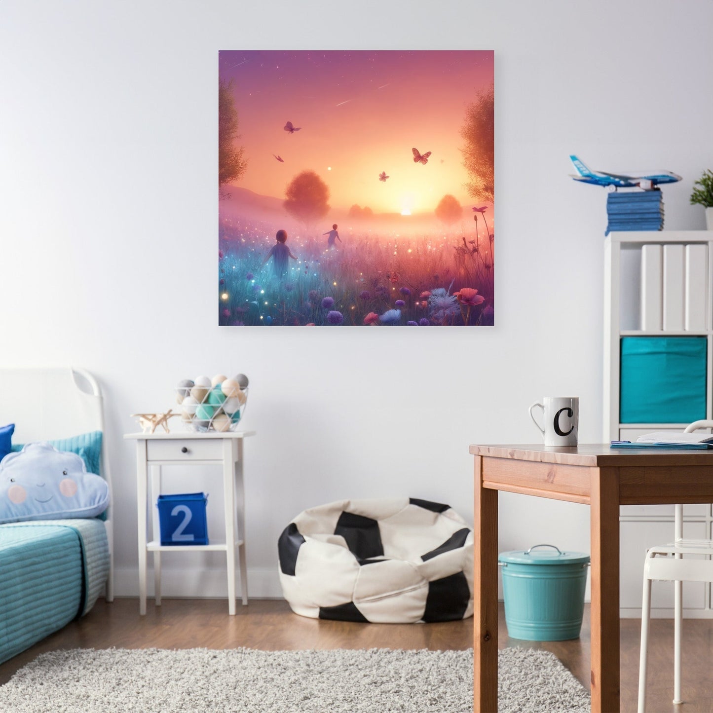 Sunset Meadow Canvas