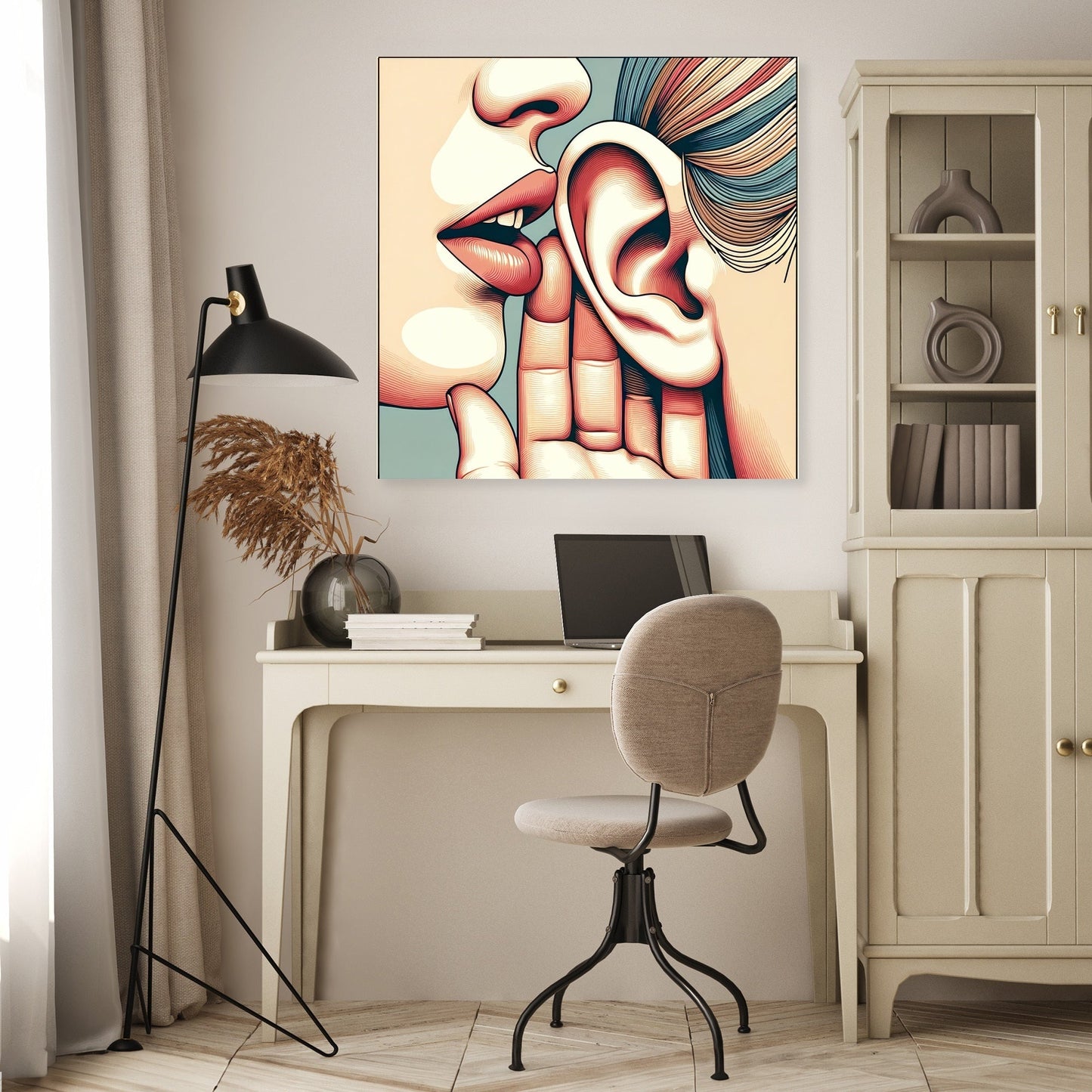 Intimate Whisper Canvas