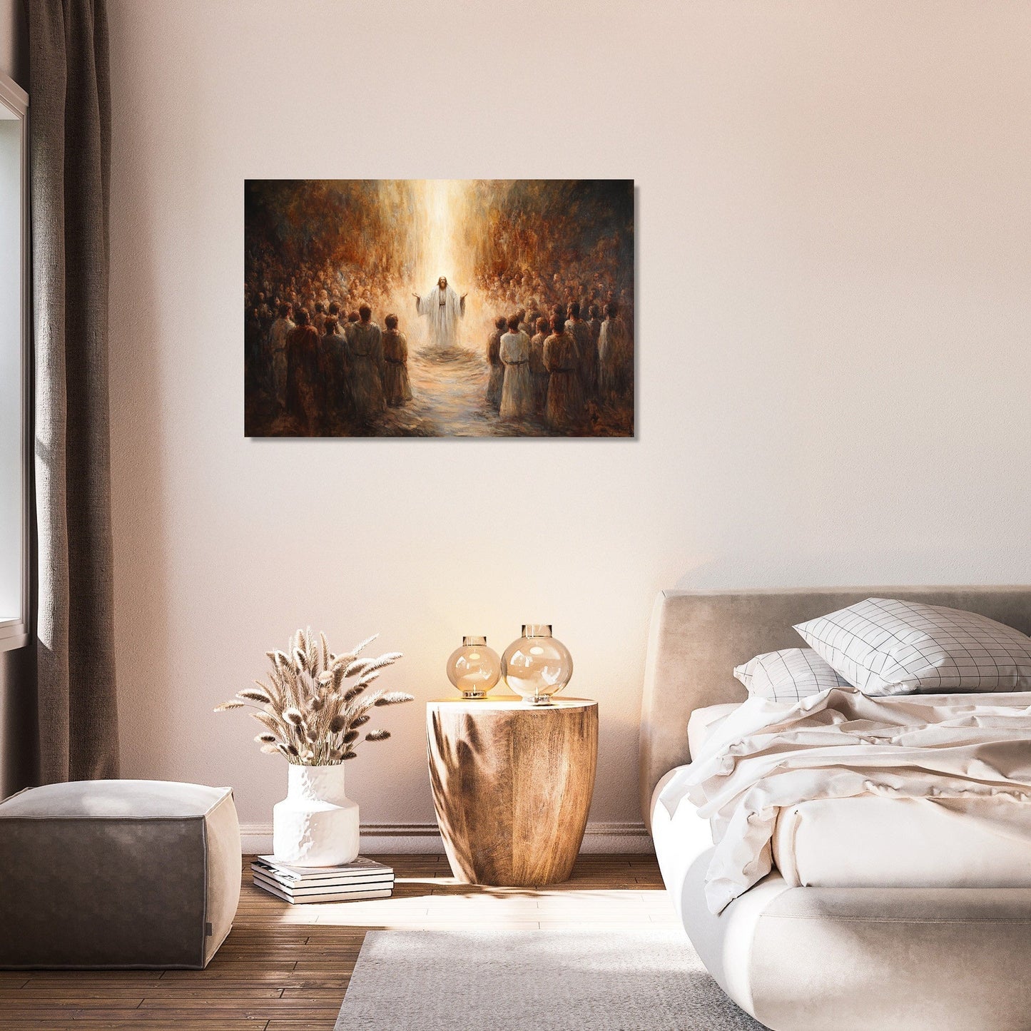 Saint David’s Sermon Canvas