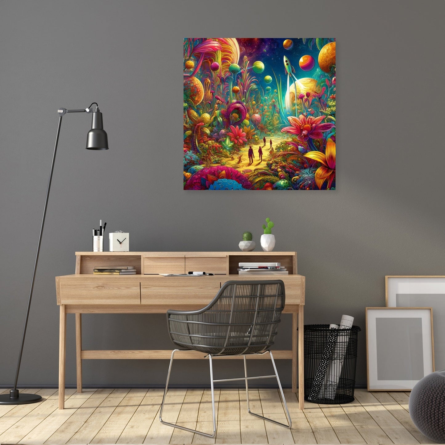 Extraterrestrial Eden Canvas
