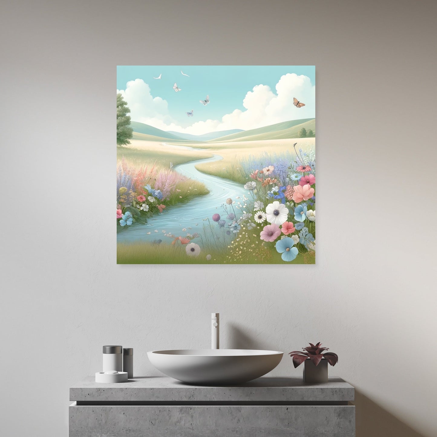 Meadow Serenity Canvas