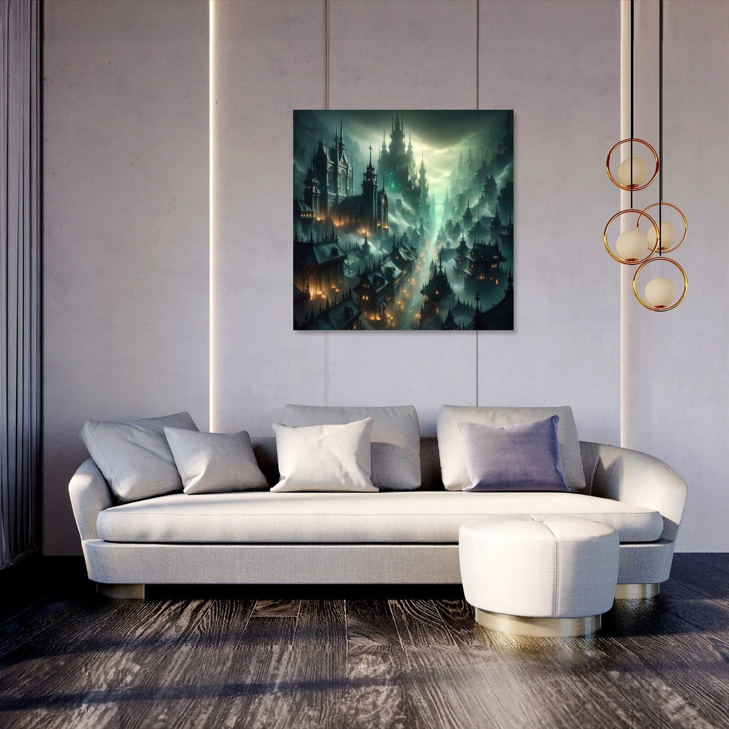 Gothic Undercity Canvas