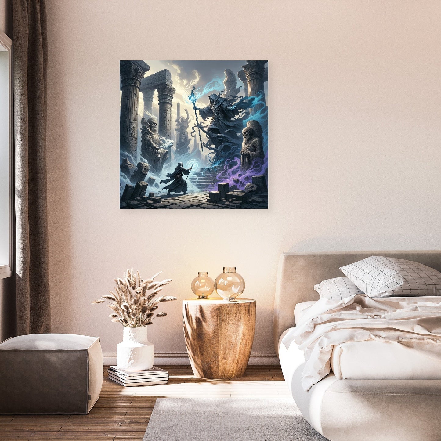 Ruins Duel Canvas