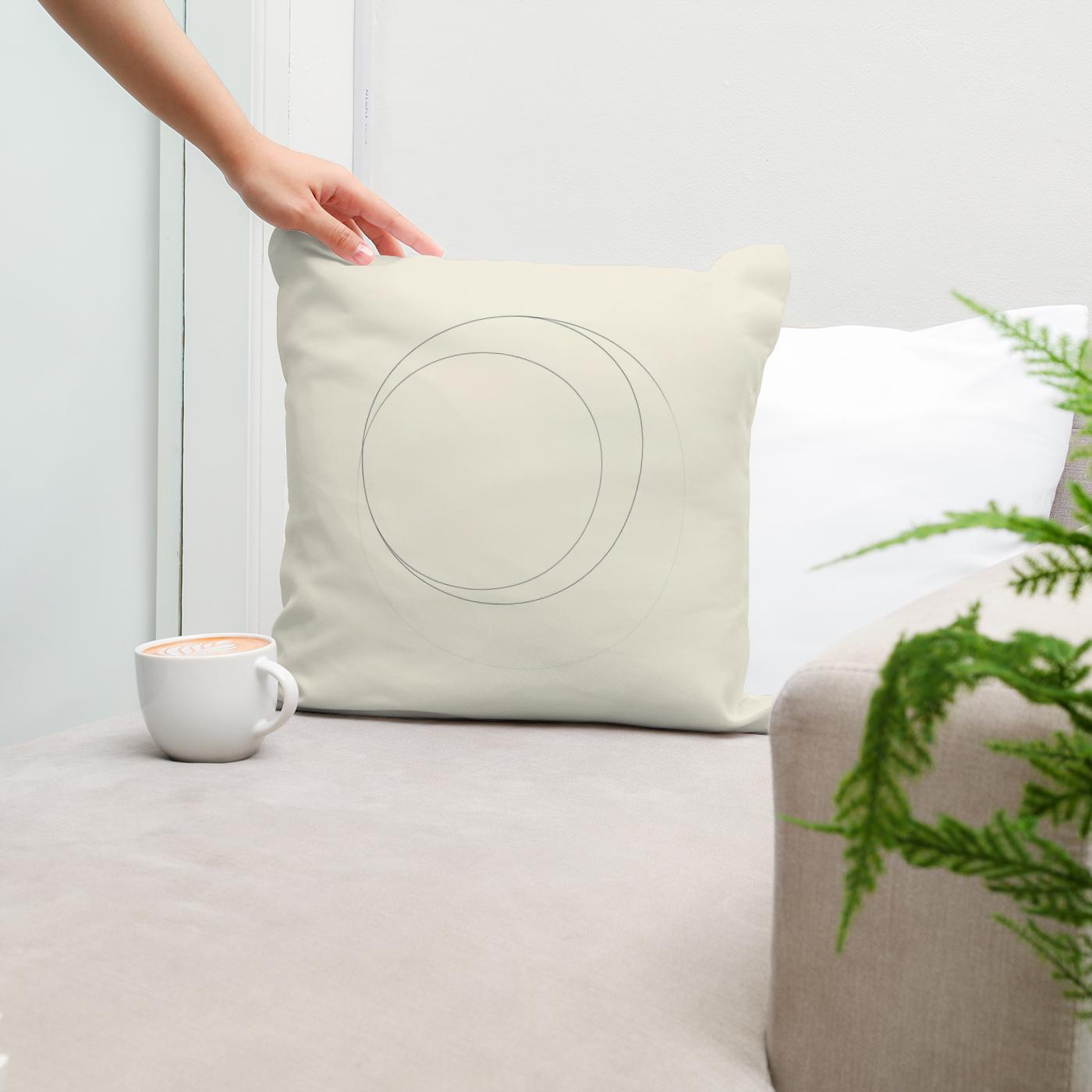 Elegant Simplicity Cotton Cushion