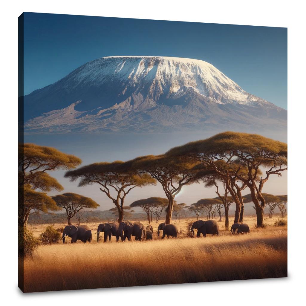 Kilimanjaro Majesty Canvas
