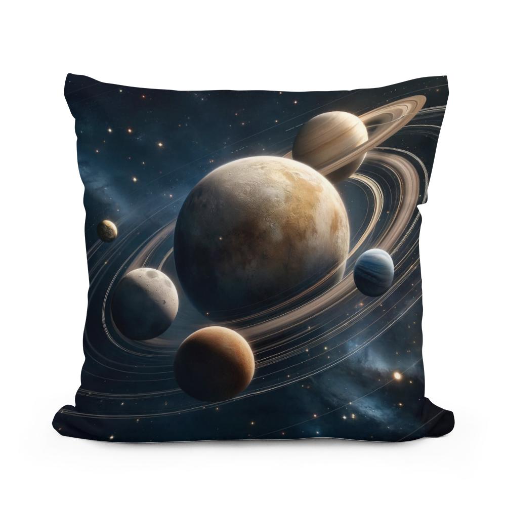 Cosmic Ballet Cotton Cushion