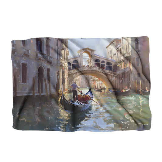 Venetian Canals Blanket