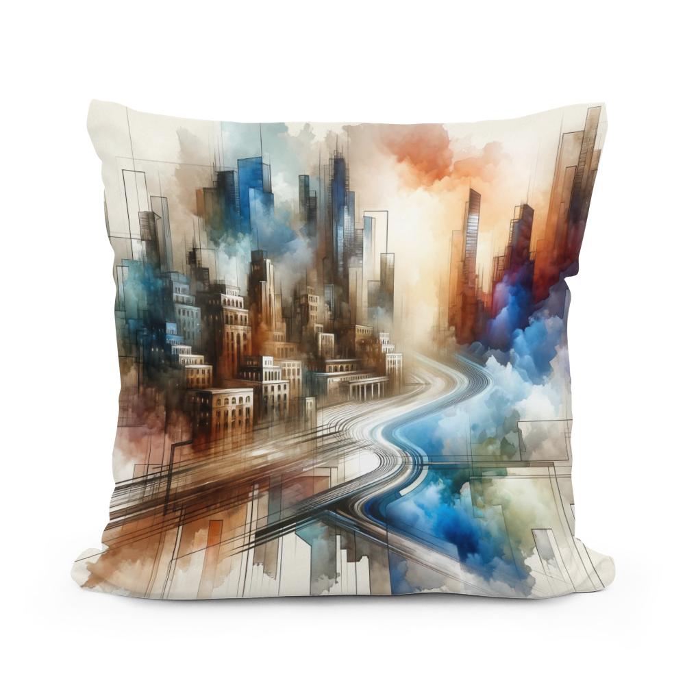 Epochs Merged Cotton Cushion