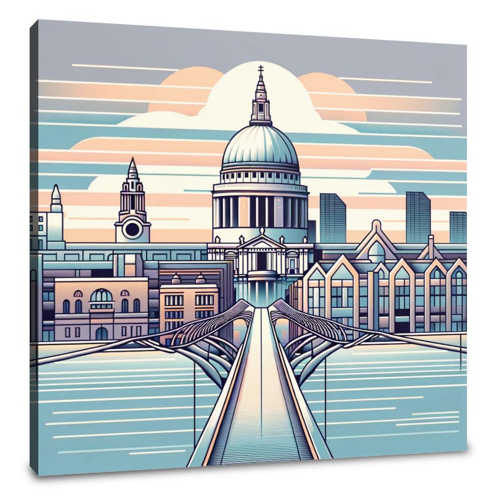 Visionary St Paul's Canvas