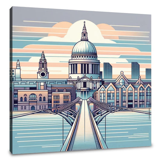 Visionary St Paul's Canvas
