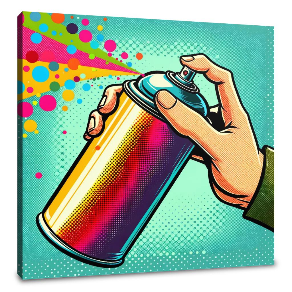 Spray Art Canvas