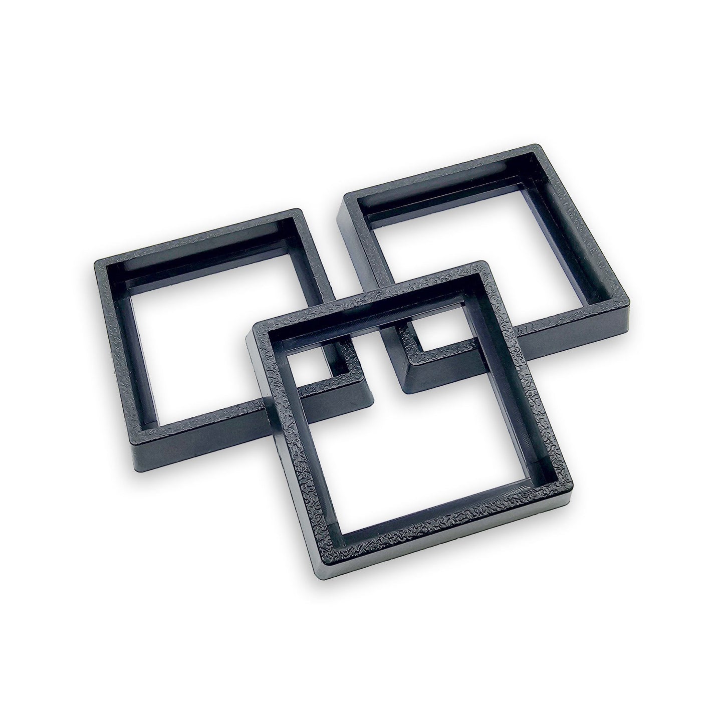25mm to 30mm Square Base Converters ABS Plastic